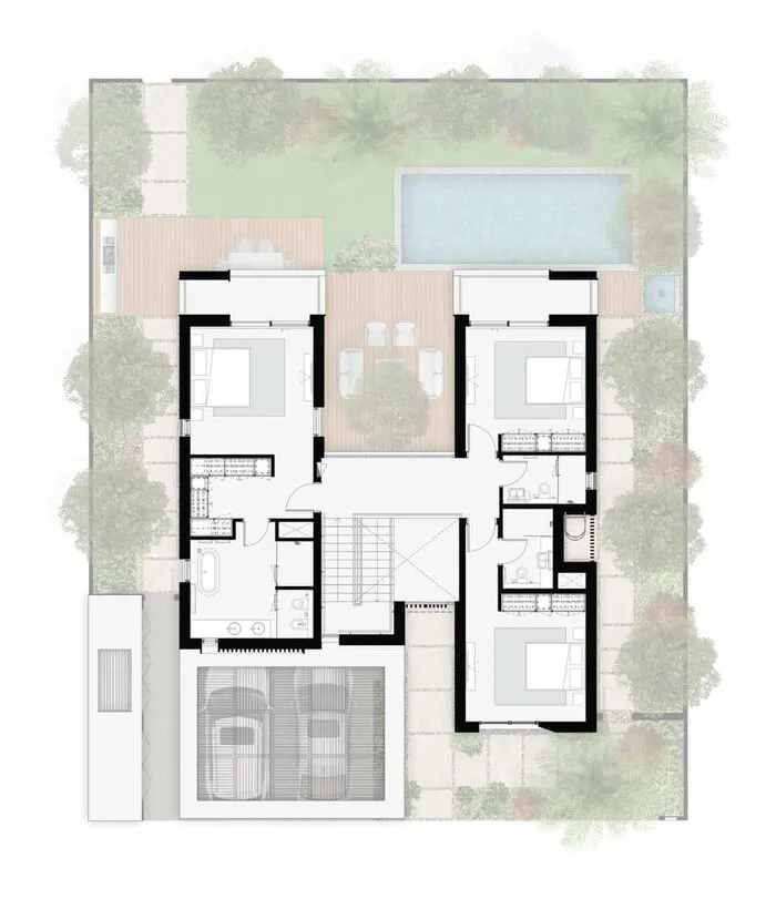 Rihal 4-bedroom first floor plan