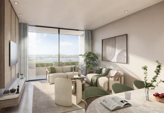 1-bedroom living room