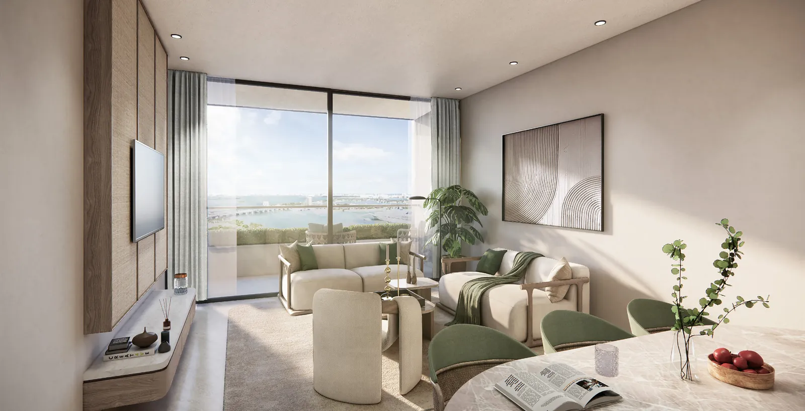 Apartment living room