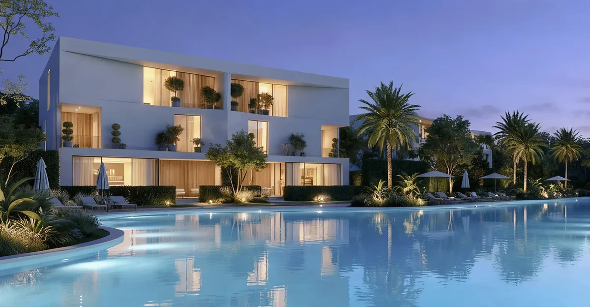 Lunaya by Zaya villas beside a lagoon